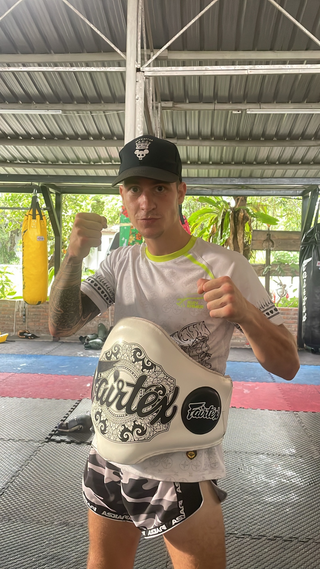 Pol de Santiago entrenamiento Tailandia